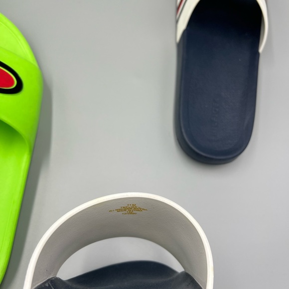 Men’s Champion & Tommy Hilfiger Sandals, Slides, Beach Flip Flops. - Picture 7 of 10